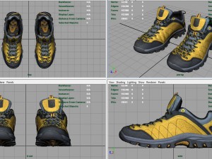 sneakers 6 Modello 3D