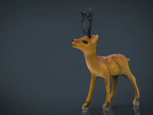 christmas deer 3D Model