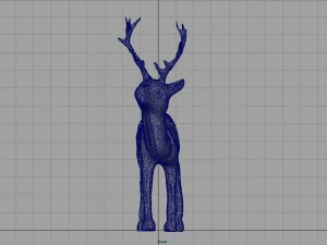 christmas deer 3D Model