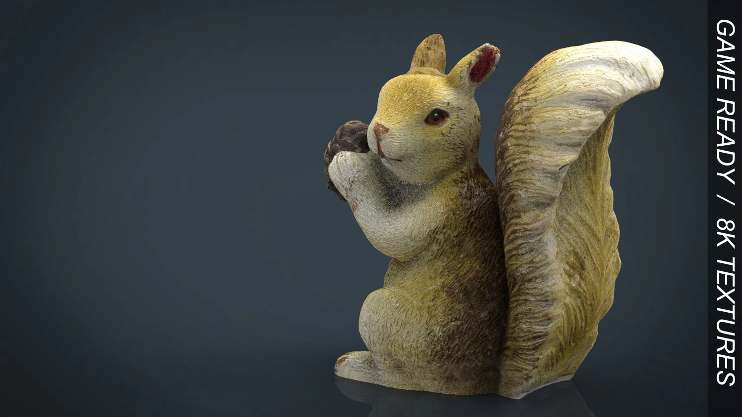 scoiattolo Modello 3D .c4d .max .obj .3ds .fbx .stl .blend 