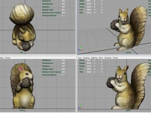 scoiattolo Modello 3D