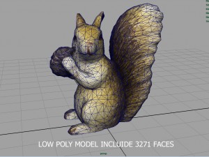 squirrel 3D Model