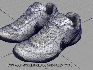 кроссовки 7 3D Модель