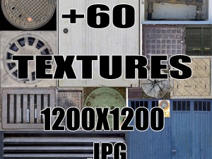 street elements textures CG Textures