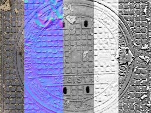 street elements textures CG Textures