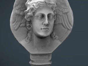 B&uuml;ste 9 3D Modell