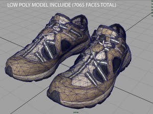 sneakers 8 3D मॉडल