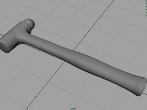 martelo enferrujado Modelo 3D