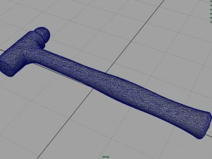 martelo enferrujado Modelo 3D