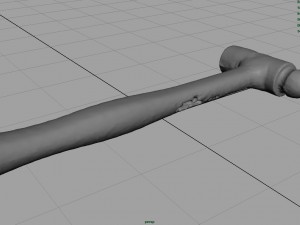 rusty hammer 3D Model