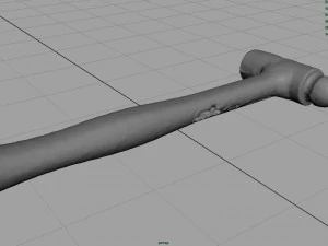 martelo enferrujado Modelo 3D