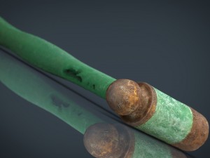 rusty hammer 3D Model