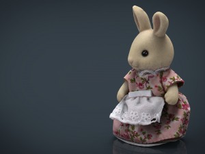 rabbit mother 3D Модель