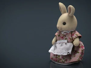 rabbit mother 3D Model