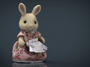 rabbit mother 3D Model