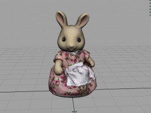 rabbit mother 3D Модель