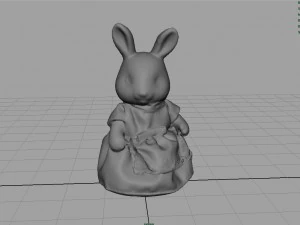 rabbit mother 3D Model