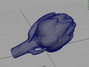 artichoke Model 3D