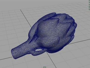 carciofo Modello 3D