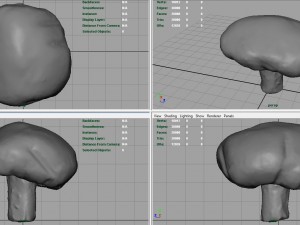 mushroom 1 Modelo 3D