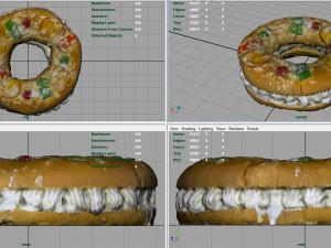 three kings cake Modelo 3D