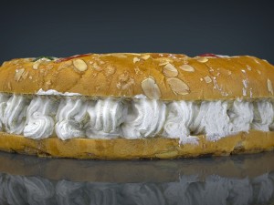 three kings cake Modelo 3D