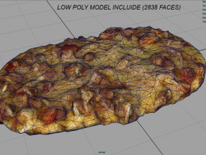 pizza 3D 모델