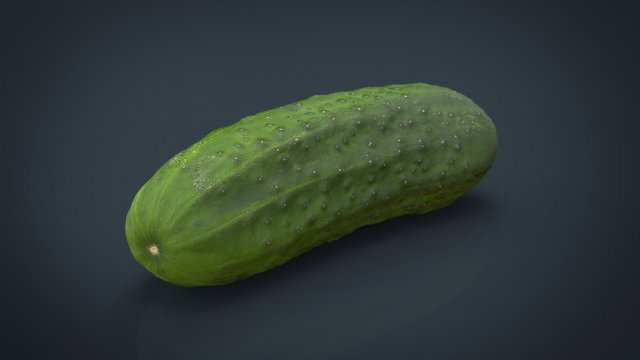 cucumber Modèle 3D .c4d .max .obj .3ds .fbx .stl .blend 