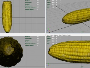 corn 3D Модель