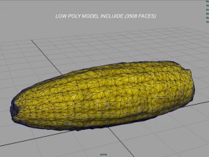 ma&iacute;z Modelo 3D