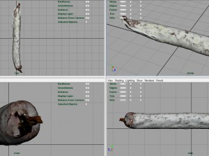 fuet 3D Model