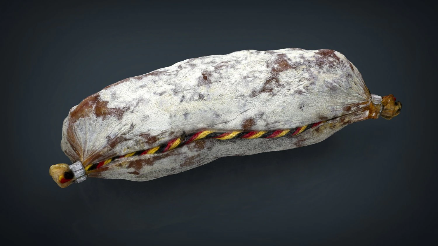 sausage salami 1 3D Model .c4d .max .obj .3ds .fbx .stl .blend 