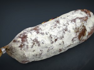 sausage salami 1 3Dモデル