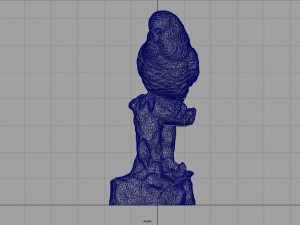 green parrot 3D मॉडल