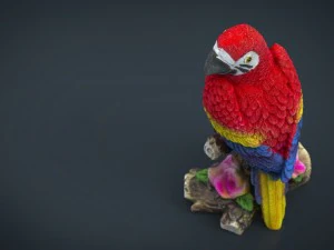 red parrot 3D Model