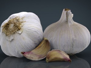 garlic and garlic clove Modelo 3D