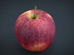 red apple Modelo 3D