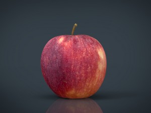 red apple Modèle 3D