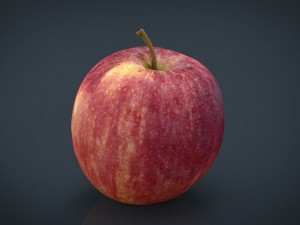 red apple Modèle 3D
