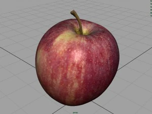 red apple 3D Model