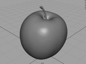 red apple Modèle 3D