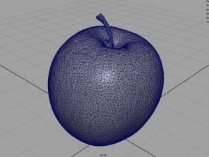 red apple Modèle 3D