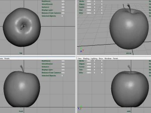 red apple 3D Model