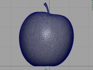 red apple Modèle 3D