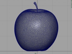 red apple Modèle 3D