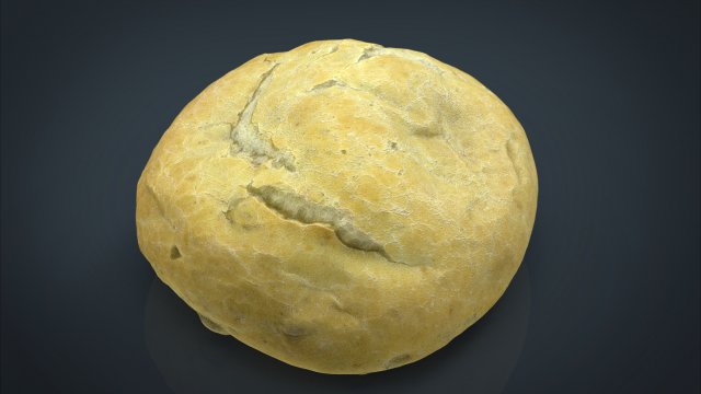 bread 2 3D Model .c4d .max .obj .3ds .fbx .stl .blend 