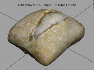 bread 3 Modelo 3D