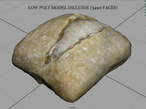 bread 3 3D Model