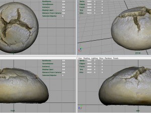 bread 4 3D 模型