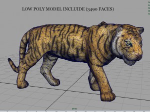 tiger Modelo 3D